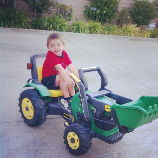 Tractor Time - from Instagram